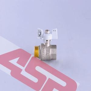 Mosiężny zawór odcinający